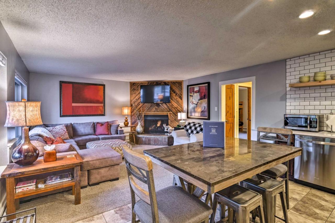 Downtown Breck Condo On Main St - Walk To Slopes Breckenridge Dış mekan fotoğraf